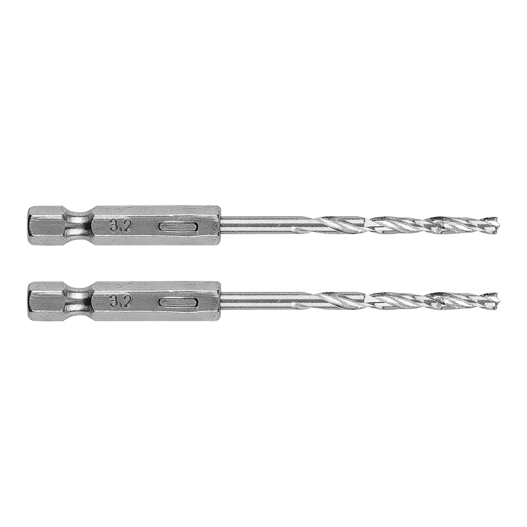 E-shop GRAPHITE Šesťhranný vrták do kovu 3,2 mm, 2 ks. 54T703