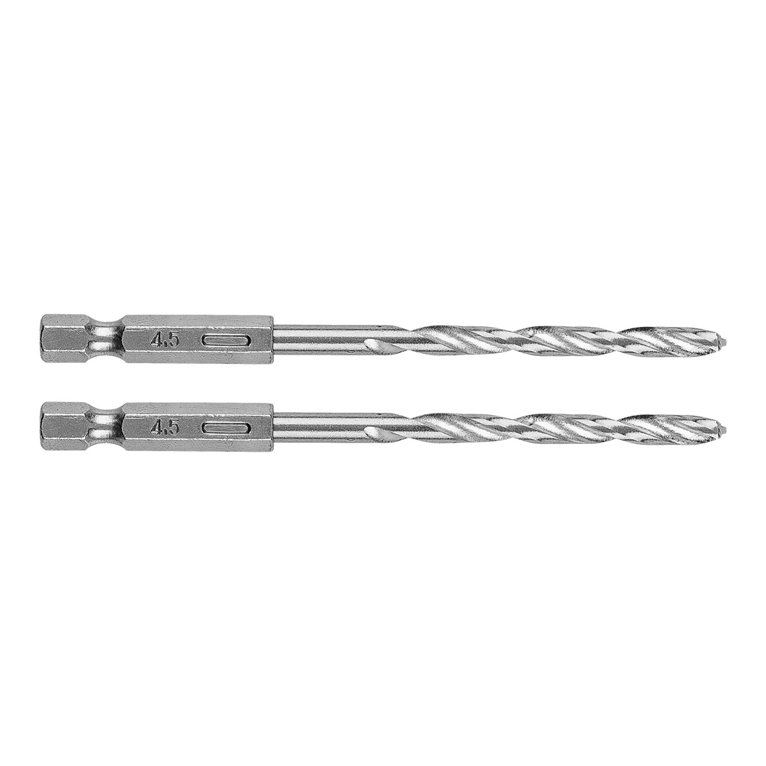 E-shop GRAPHITE Šesťhranný vrták do kovu 4,5 mm, 2 ks. 54T707