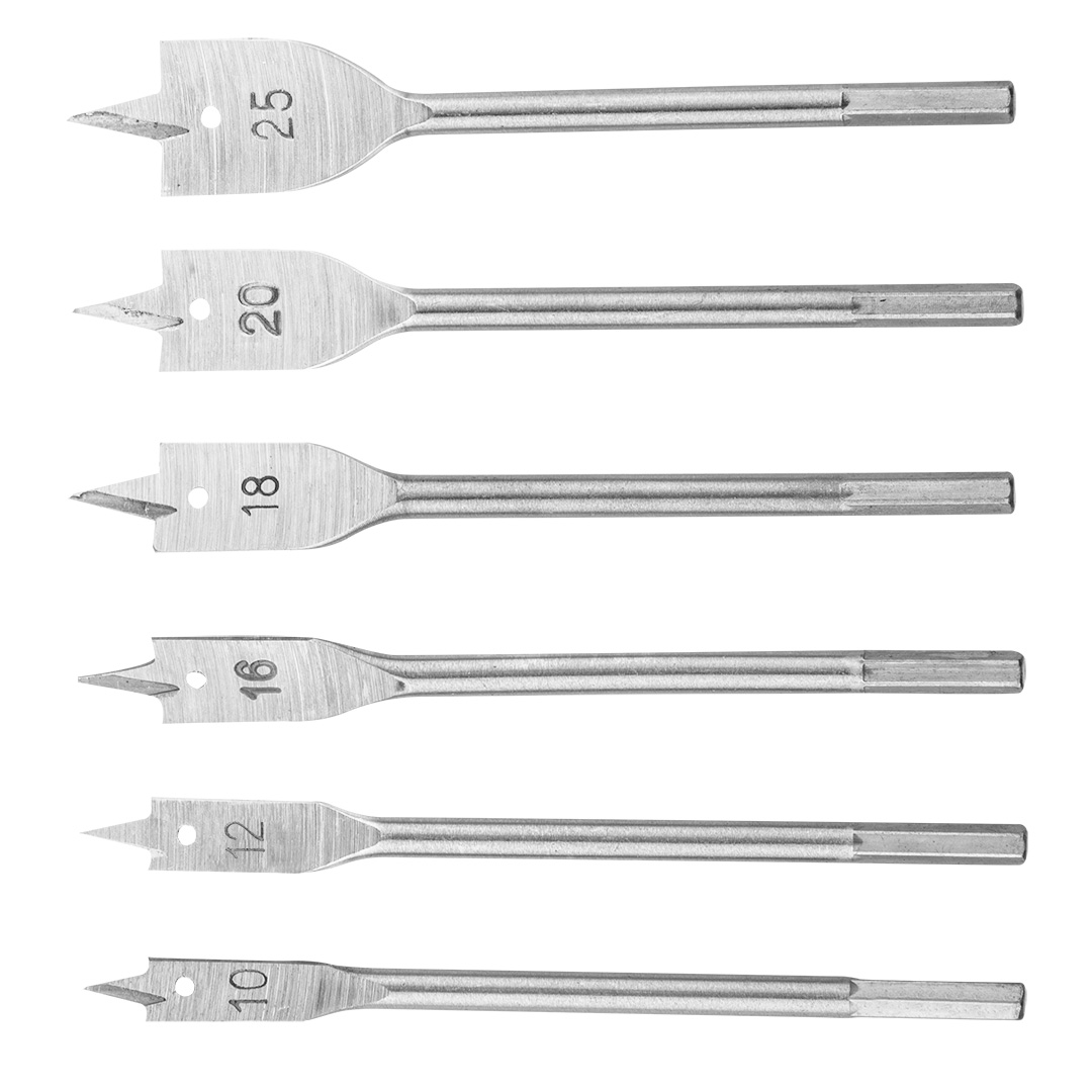 E-shop Top Tools Vrták do dreva sada, 6 ks 60H860