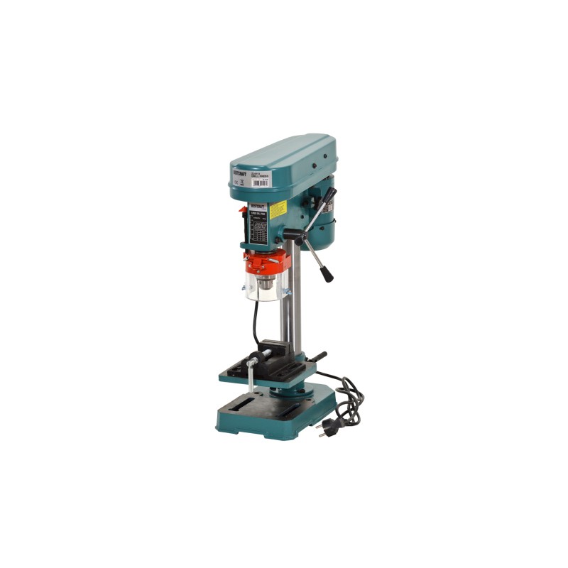 Bestcraft Stolová vŕtačka 1 550 W s 5 stupňovou reguláciou výšky + zverák EC510