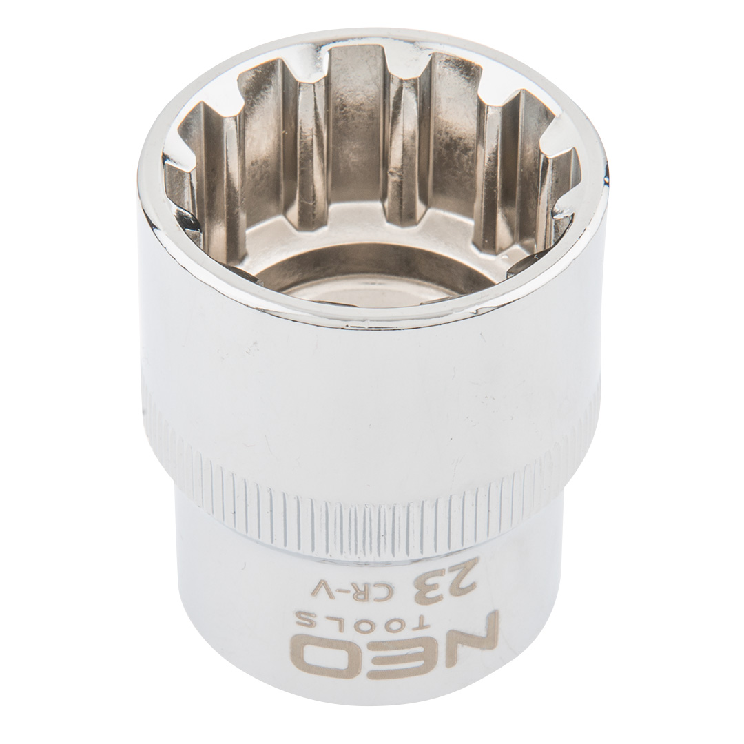 E-shop NEO TOOLS Gola hlavica 1/2", 23 mm 08-595