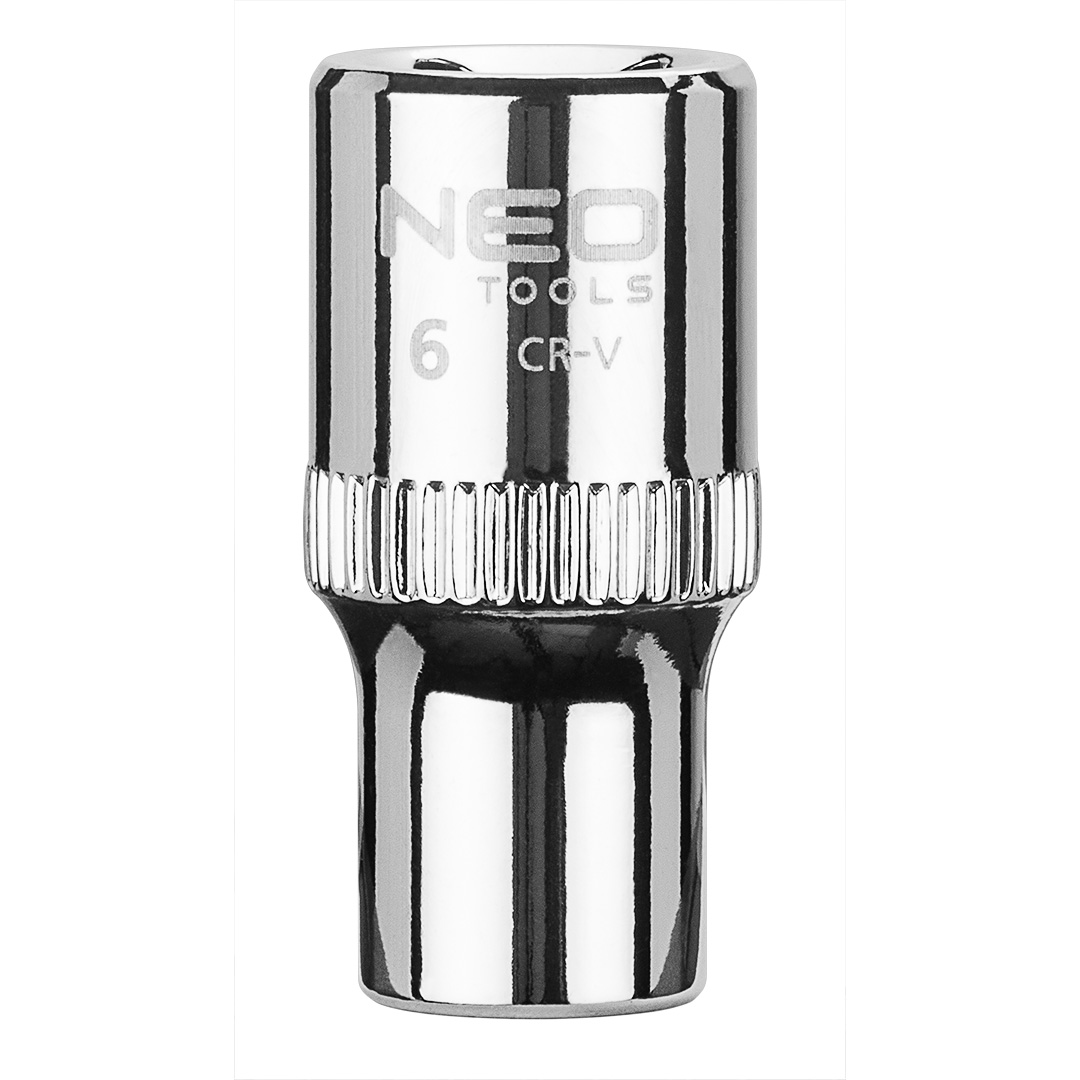 E-shop NEO TOOLS Gola hlavica 6 hranná, 1/4", 6 mm, superlock 08-224