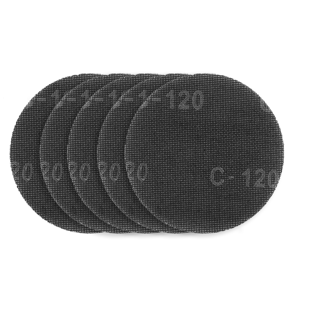 E-shop GRAPHITE Mriežka na brúsenie sadry so suchým zipsom 180 mm, K120, 5ks pre brúsku 59G263 54H027