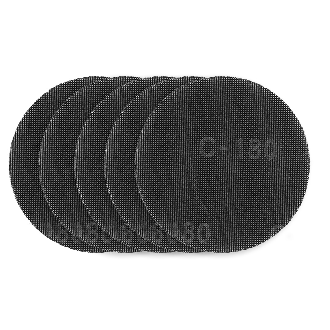 E-shop GRAPHITE Mriežka na brúsenie sadry so suchým zipsom 180 mm, K180, 5ks pre brúsku 59G263 54H028