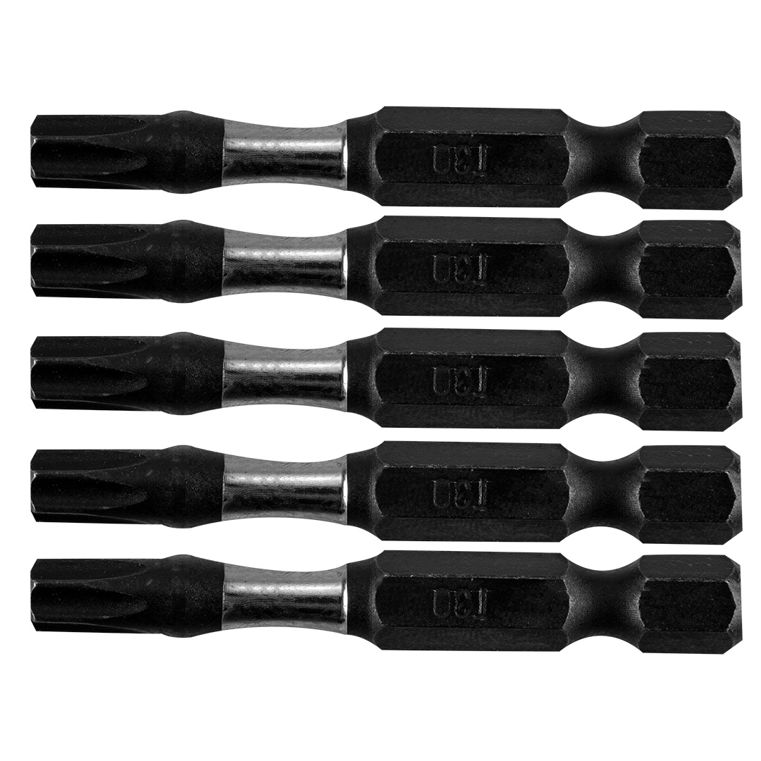 E-shop NEO TOOLS Rázové bity S2, 50 mm, T30 - 5 ks. 09-587