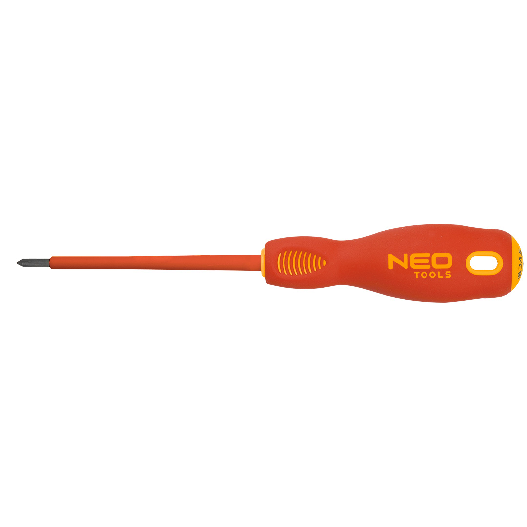 NEO TOOLS Skrutkovač krížový 1000V, PH2 x 100 mm, S2 04-073