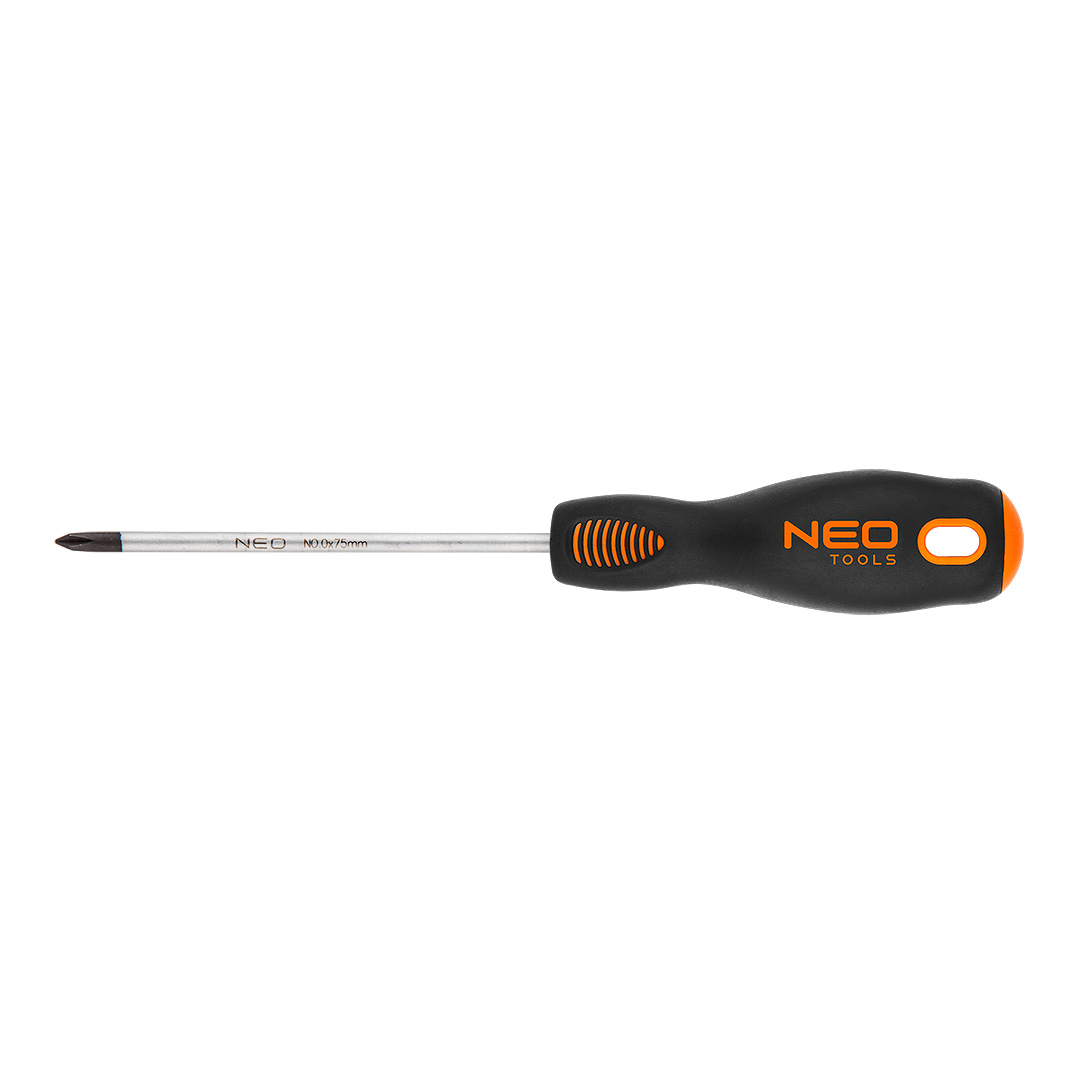 E-shop NEO TOOLS Skrutkovač PH0 x 75 mm, S2 04-021