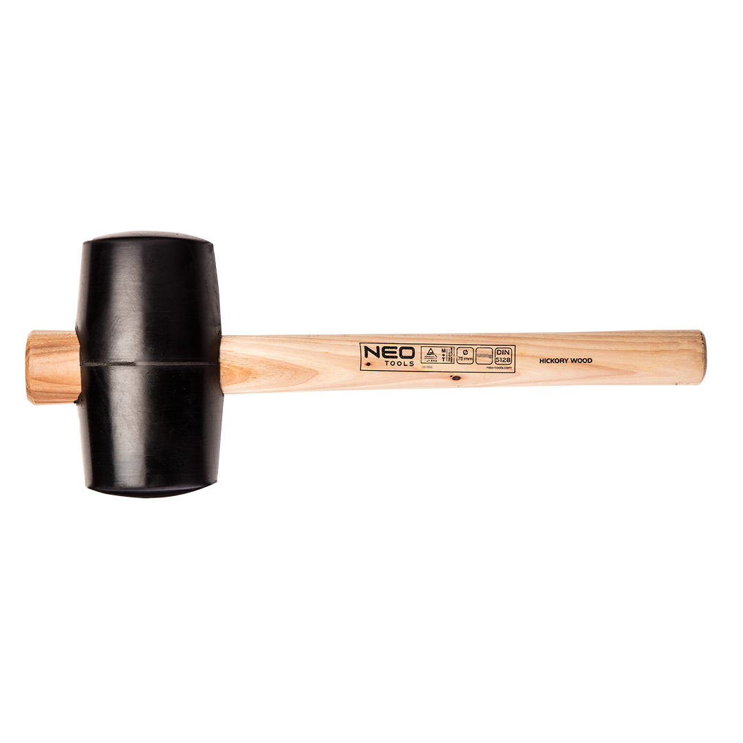 E-shop NEO TOOLS Gumové kladivo 90 mm, 1200 g 25-054