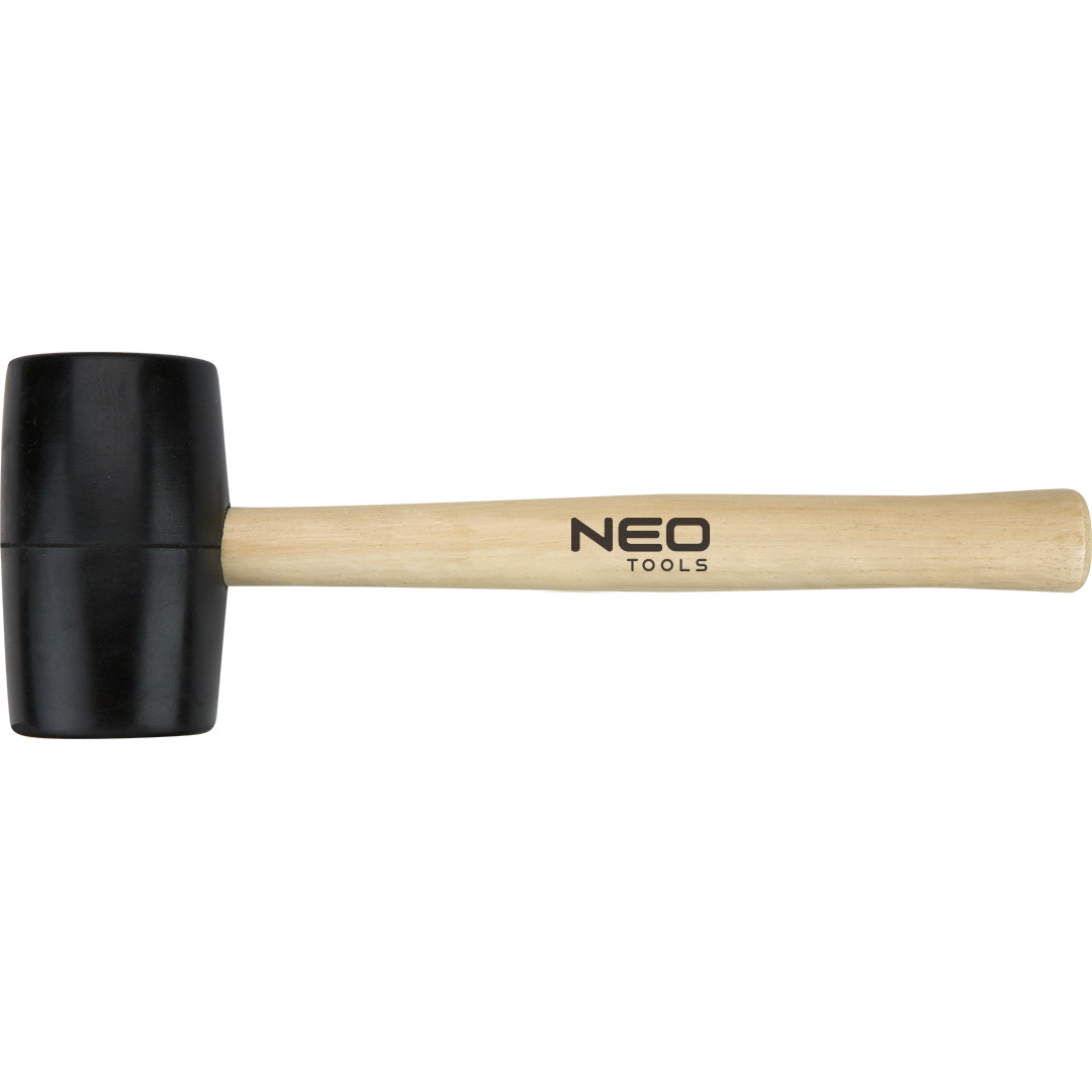 E-shop NEO TOOLS Kladivo gumové 50 mm, 340 g, drevená rúčka 25-061