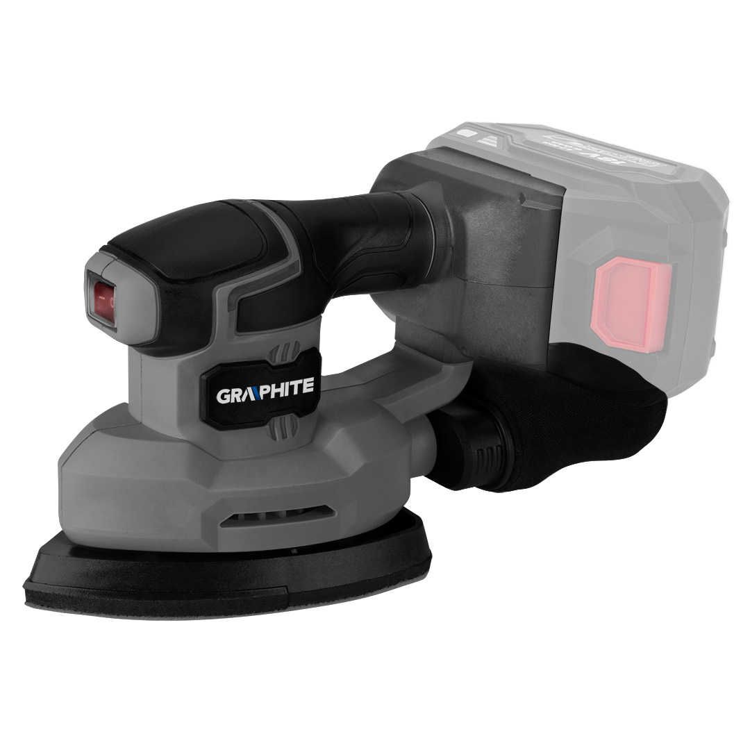 GRAPHITE Orbitálna brúska DELTA Energy+ 18 V, bez batérie 58GE141