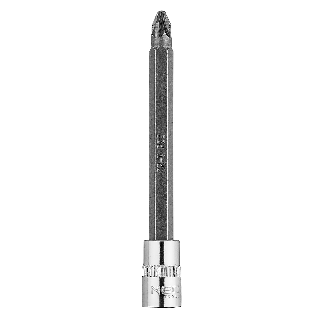 E-shop NEO TOOLS Skrutkovací bit PZ2 na 1/4" dlhý, 87 mm 10-338