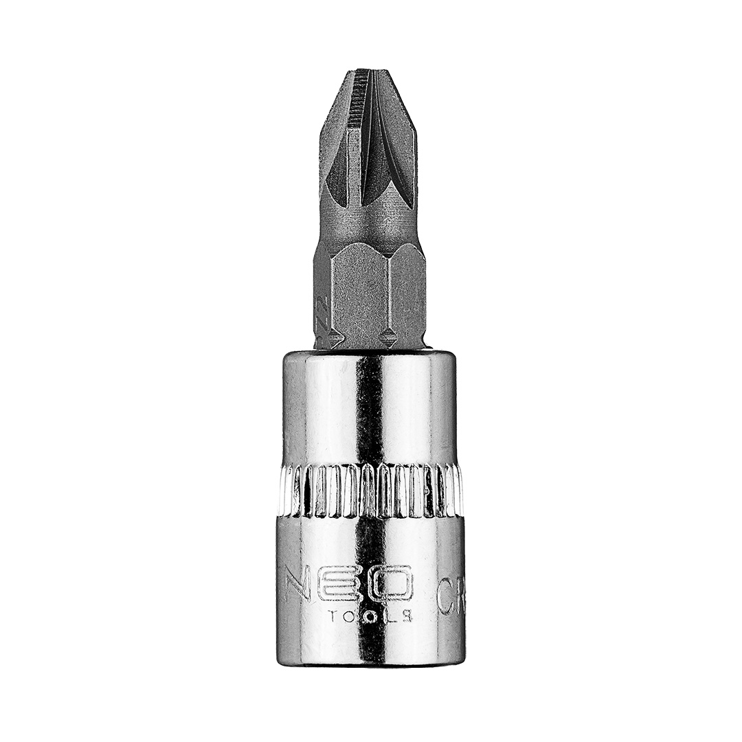 E-shop NEO TOOLS Skrutkovací bit PZ2 na 1/4" krátky, 37 mm 10-320
