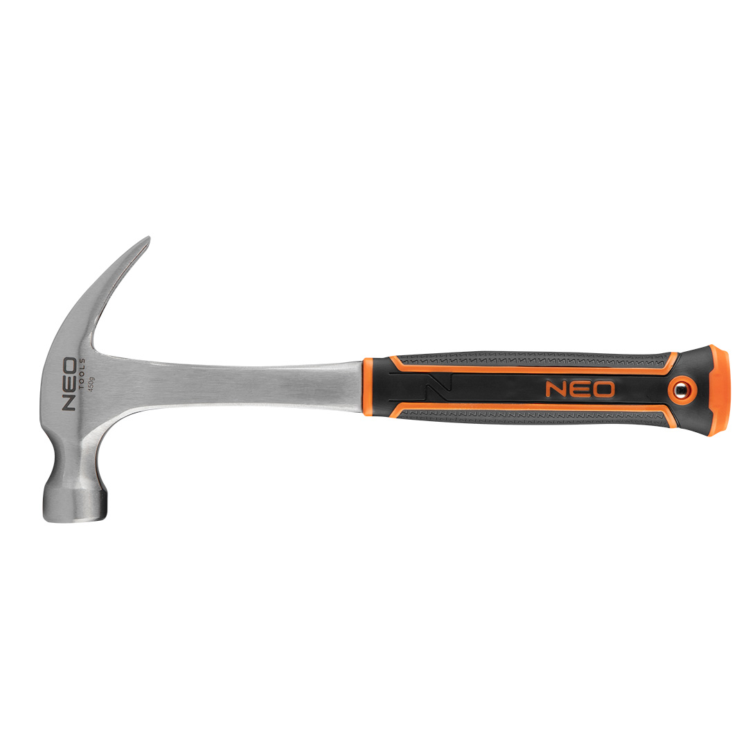 E-shop NEO TOOLS Tesárske kladivo 450 g, monolitická konštrukcia 25-103