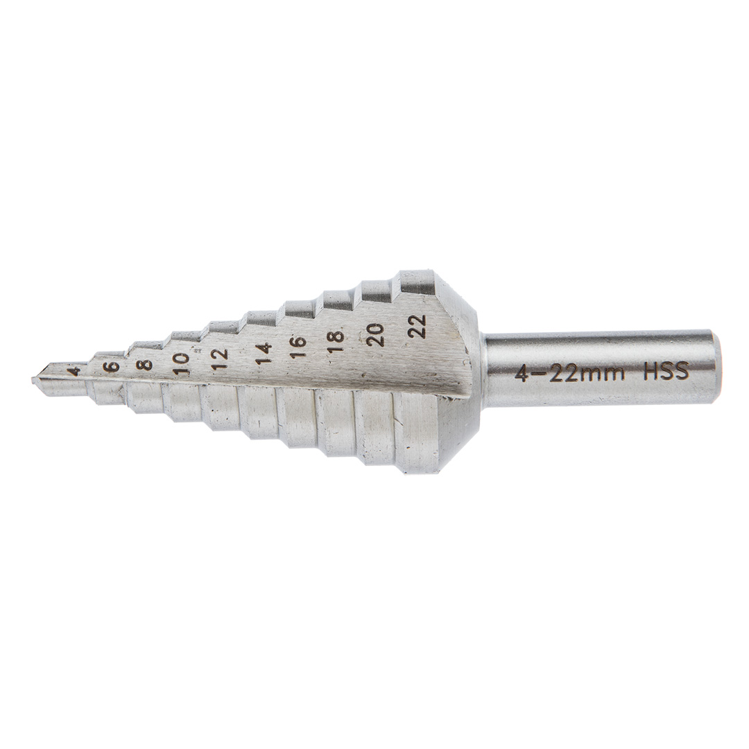 E-shop GRAPHITE Stupňový vrták 4 - 22 mm 57H739