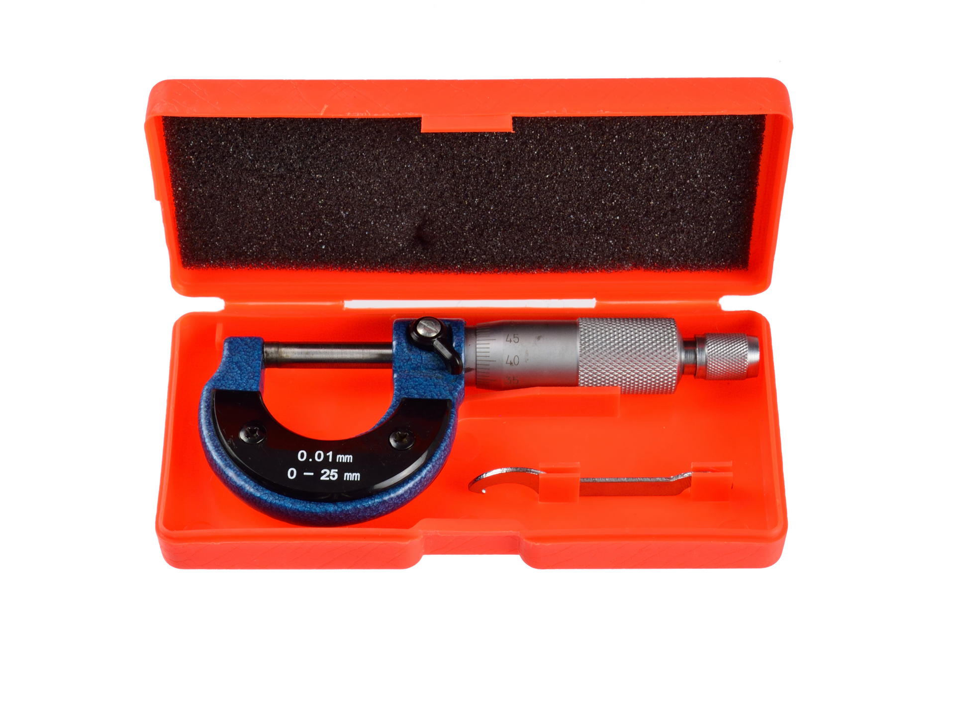 Geko Analógový mikrometer 0-25 mm 0-01 mm