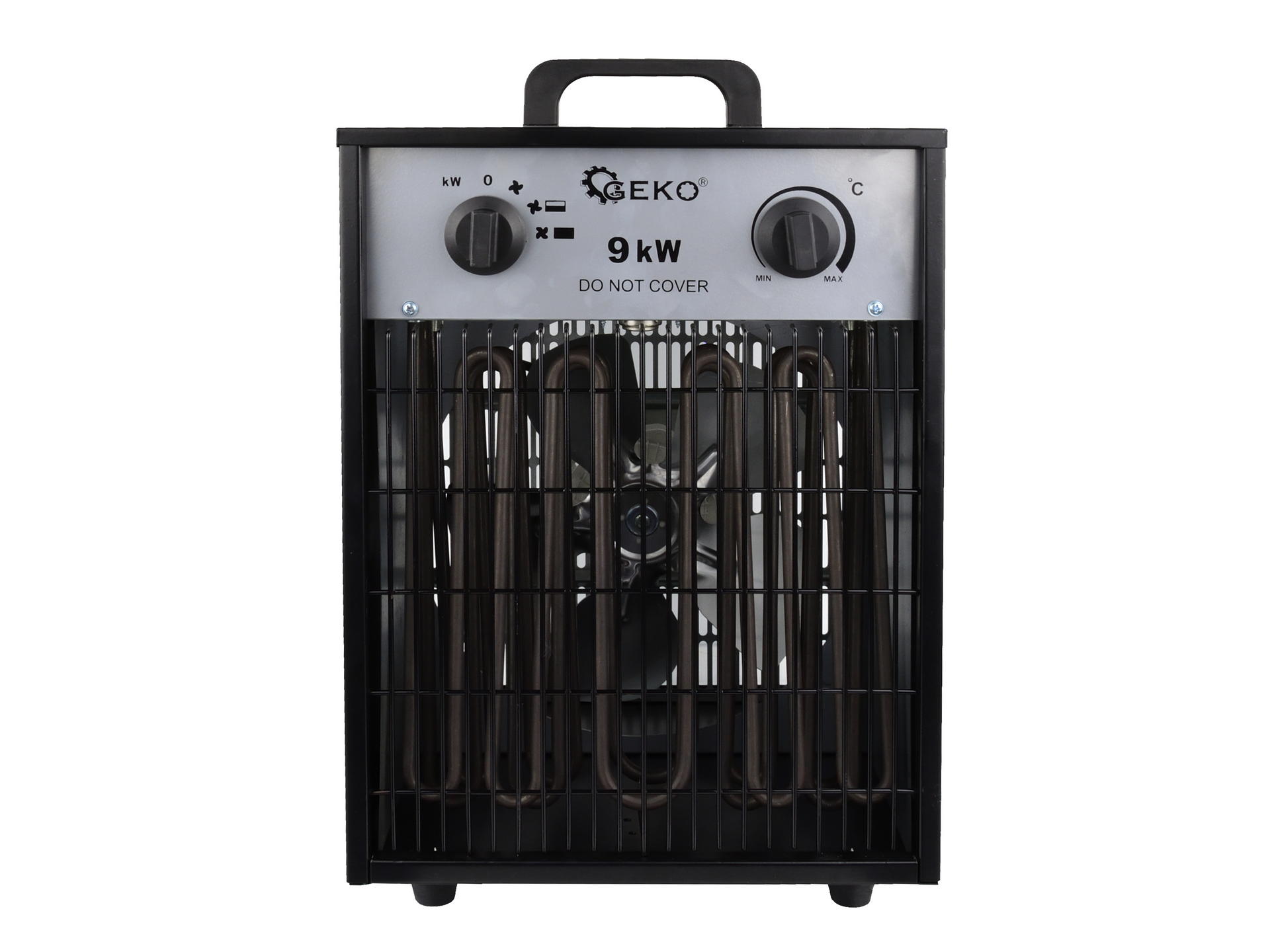 Geko Elektrický ohrievač/ventilátor 9kW s termostatom G80404