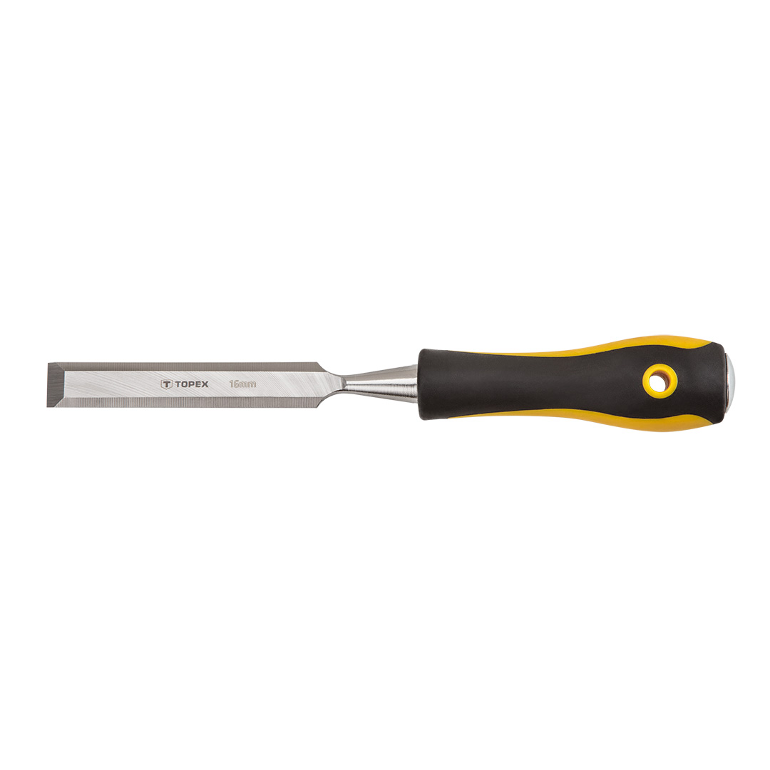 E-shop TOPEX Dláto, 16 mm, CrV, bi-materiálne rukoväť 09A416