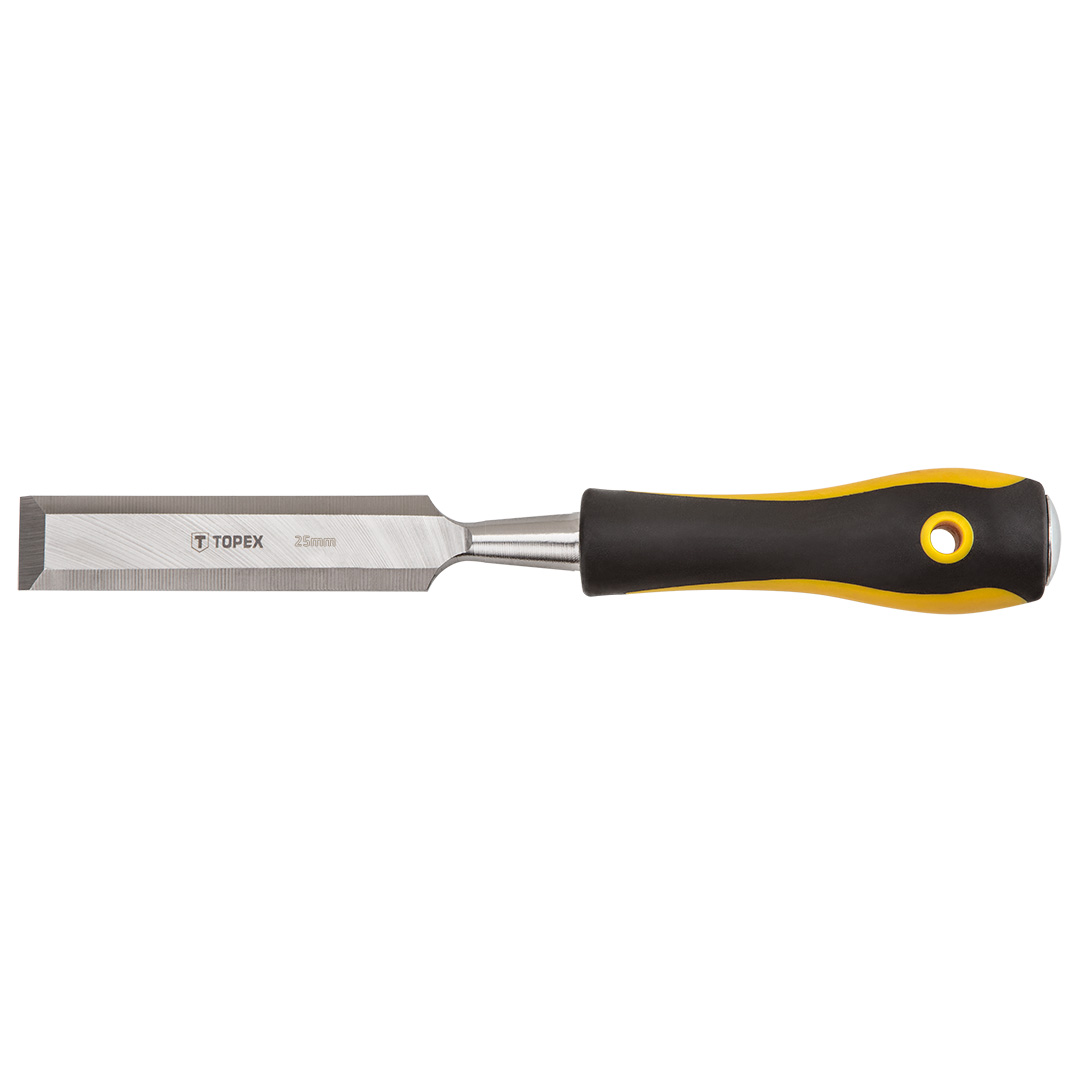E-shop TOPEX Dláto, 25 mm, CrV, bi-materiálne rukoväť 09A425