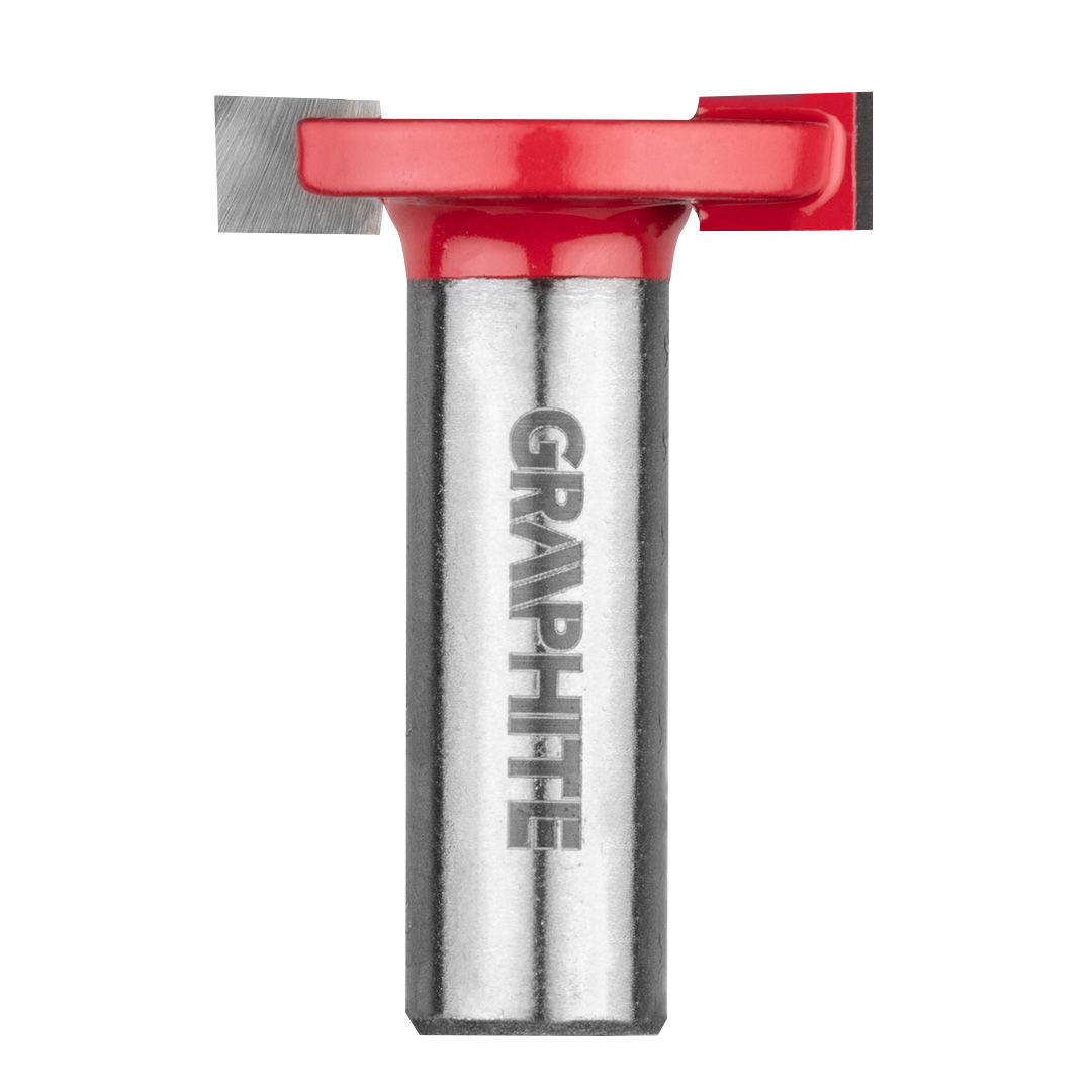E-shop GRAPHITE Fréza na kľúčové otvory, HM, 32 x 6.35 mm, stopka 12 mm 56H220