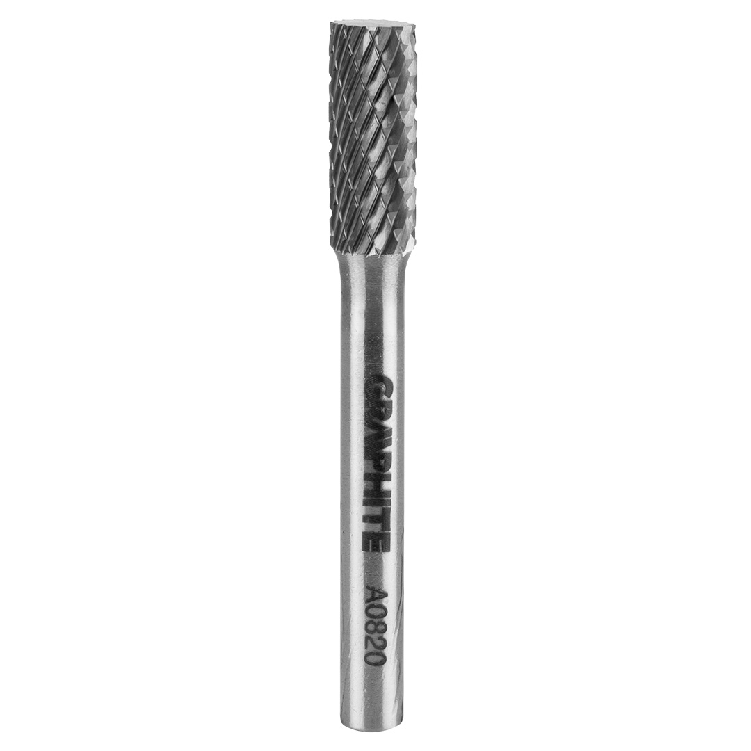 E-shop GRAPHITE HM fréza na kov, typ A (valcová), 8 x 20 mm, stopka 6 x 45 mm 55H351