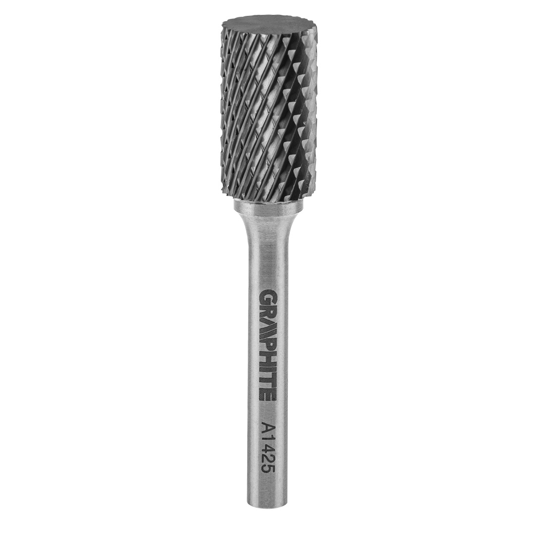 E-shop GRAPHITE HM fréza na rezanie kovov, typ A (valcová), 14 x 25 mm, stopka 6 x 45 mm 55H354