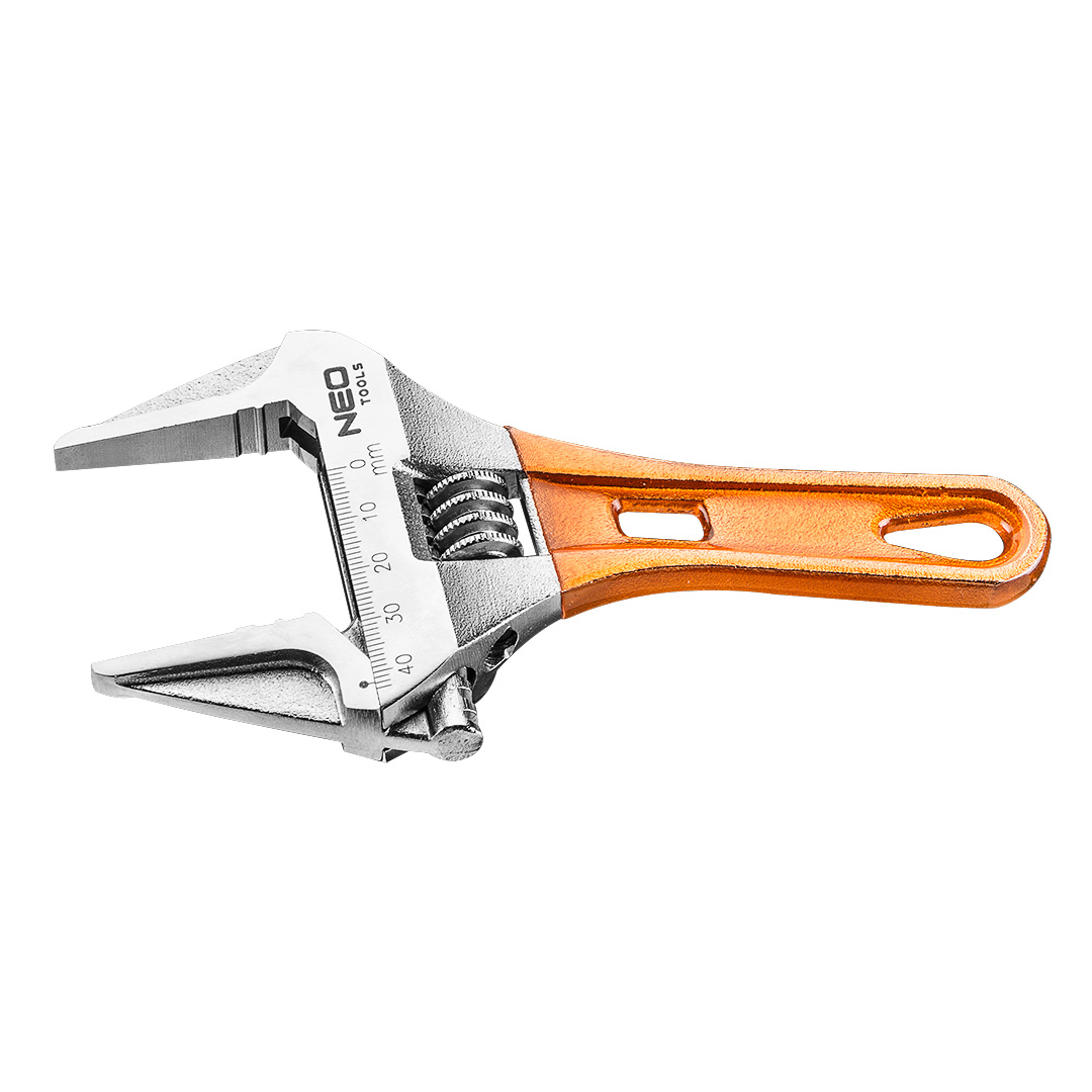 E-shop NEO TOOLS Nastaviteľný kľúč , krátky 156 mm, rozsah 0-43 mm 03-021