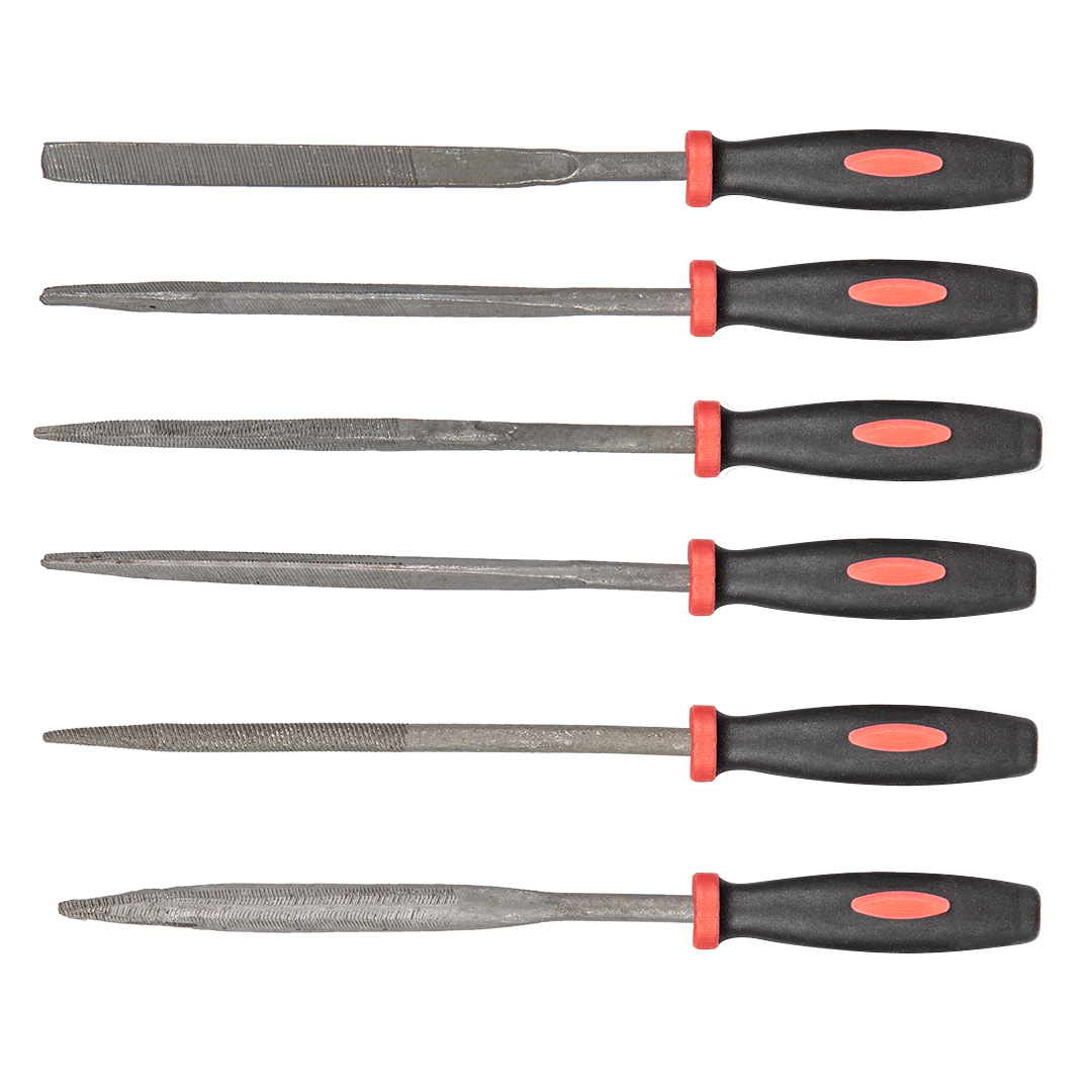 E-shop Top Tools Pilníky ihlové, 6 ks sada 06A625