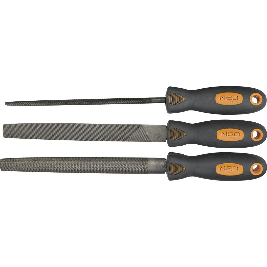 E-shop NEO TOOLS Pilníky na kov, sada 3ks 37-605
