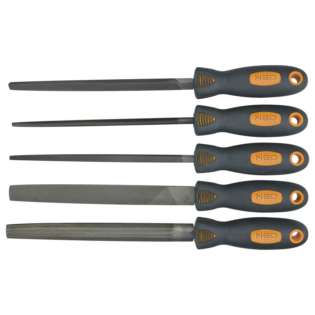 E-shop NEO TOOLS Pilníky na kov, sada 5ks 37-610