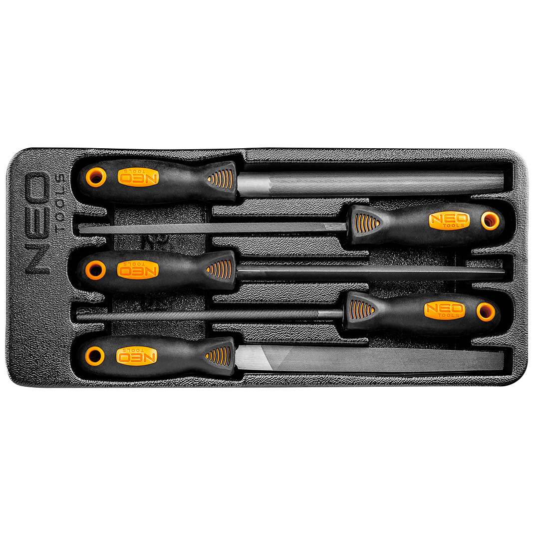 E-shop NEO TOOLS Pilníky, súprava 5 ks 84-244