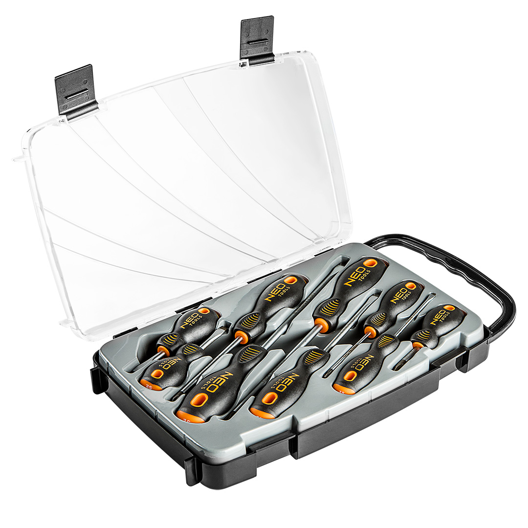 E-shop NEO TOOLS Sada skrutkovačov, 9 ks 04-208