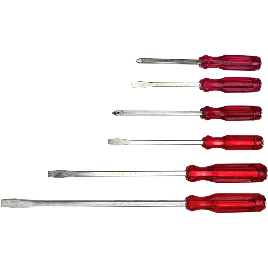 Top Tools Sada úderových skrutkovačov, 6 ks 39D104