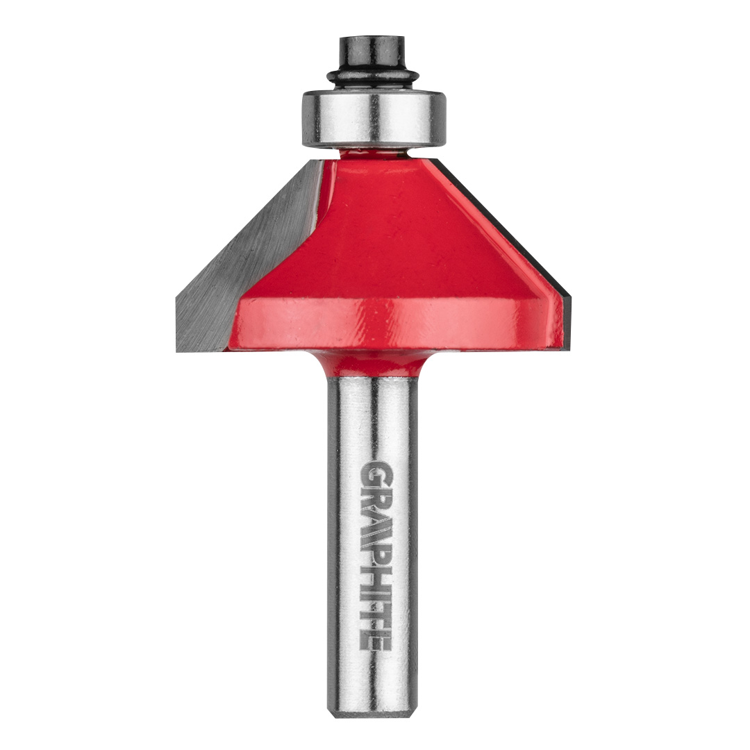 E-shop GRAPHITE Tvarový fréza s ložiskom, HM, 35,5 x 15,9 mm, stopka 8 mm 56H218
