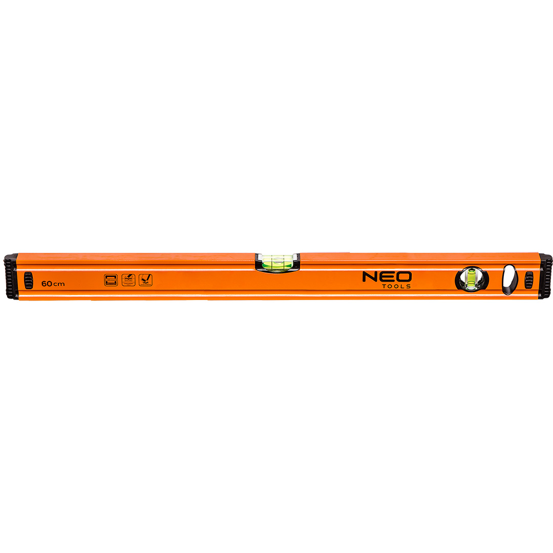E-shop NEO TOOLS Hliníková vodováha 60 cm, 2 libely 71-062