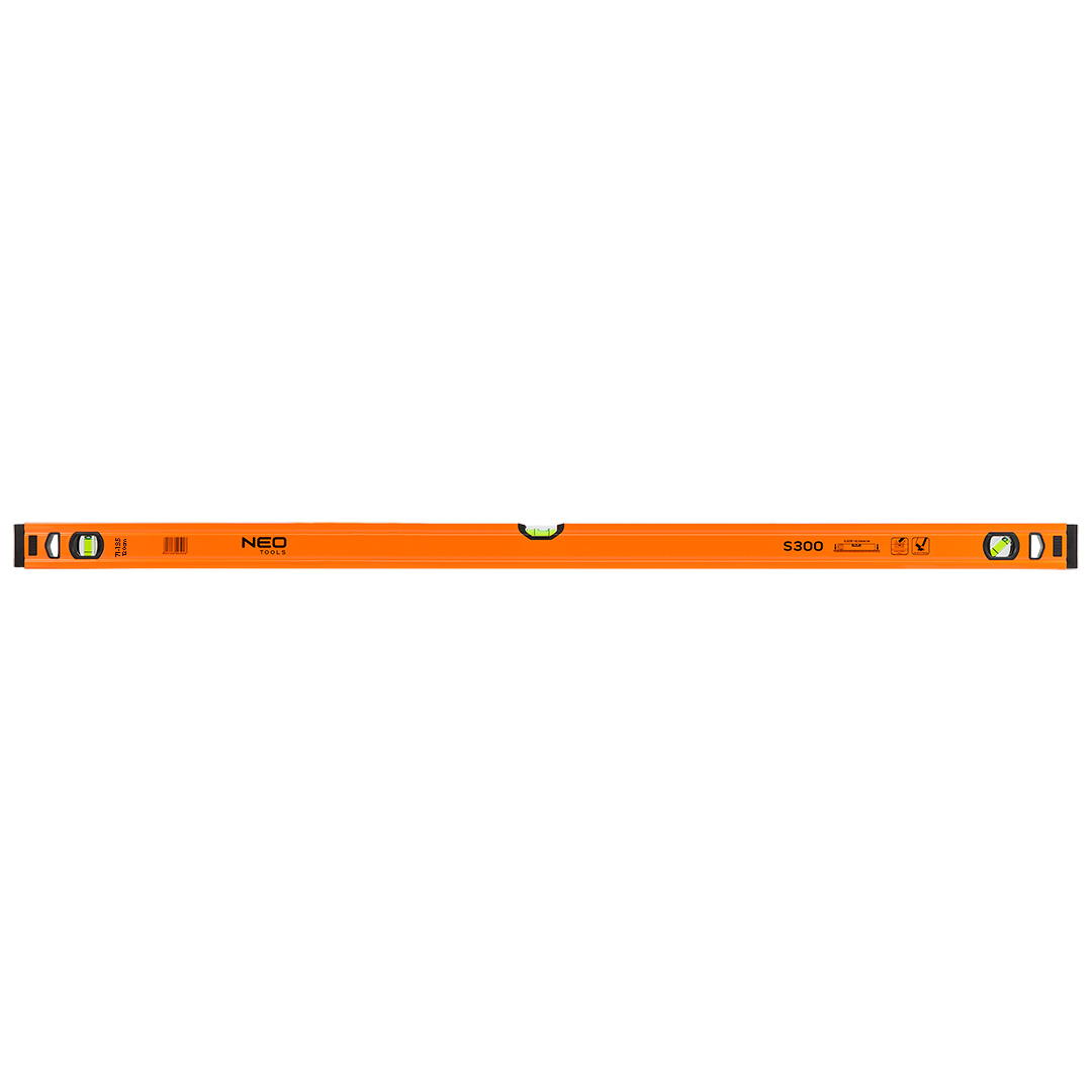 E-shop NEO TOOLS Hliníková vodováha S 300, 3 libelly, 120 cm 71-135