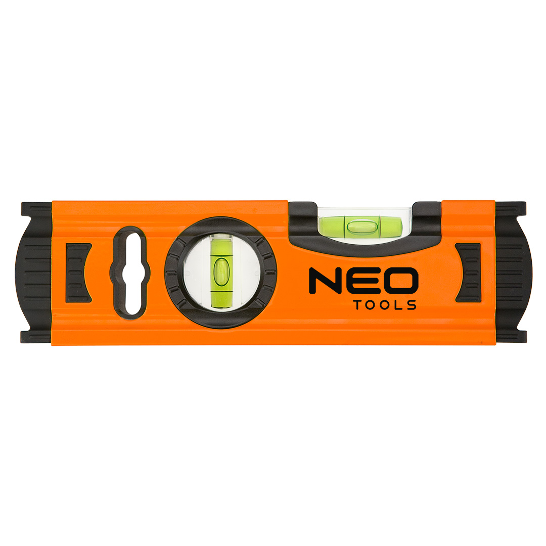 E-shop NEO TOOLS Hlinníková vodováha, 20 cm, 2 libely 71-030