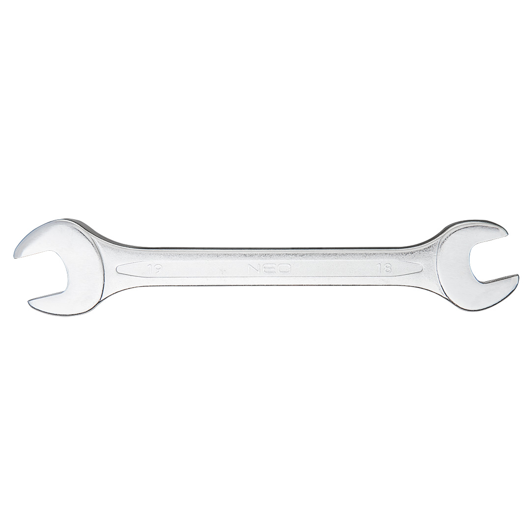 E-shop NEO TOOLS Kľúč maticový otvorený 18 x 19 mm 09-818