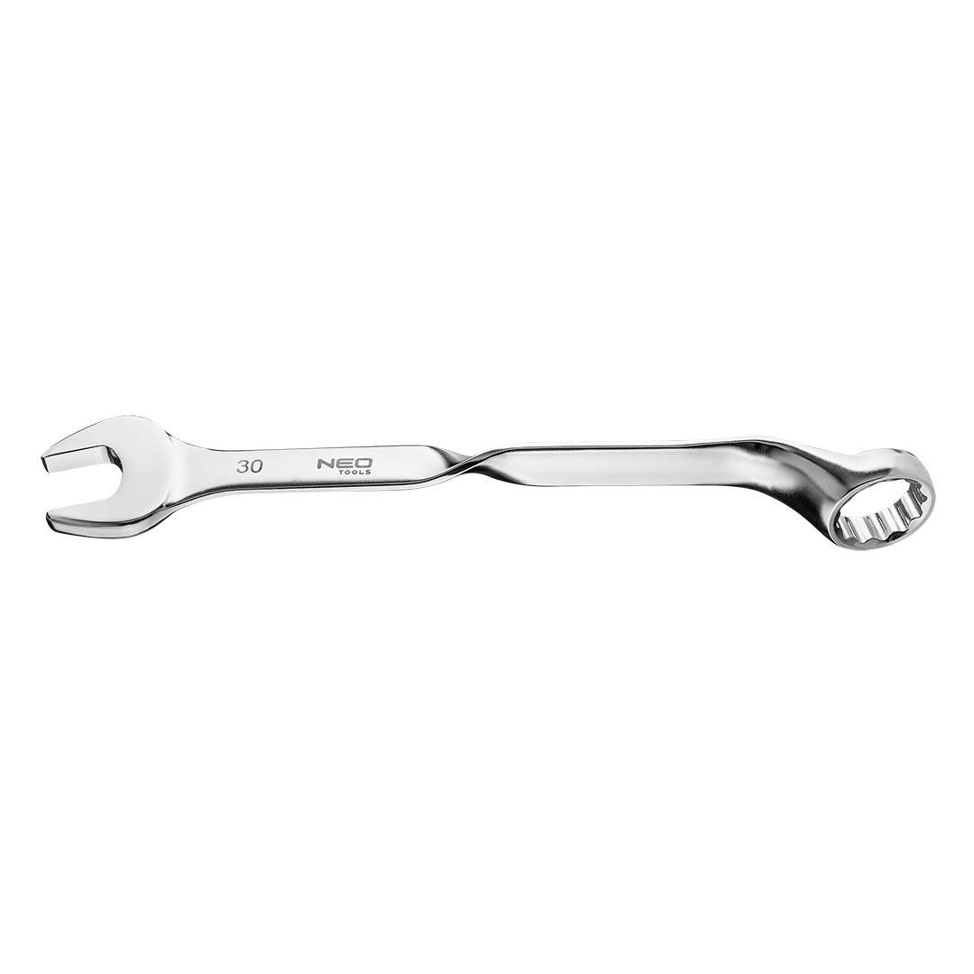 E-shop NEO TOOLS Kľúč očko plochý vyhnutý 90 °, 30 mm 09-789