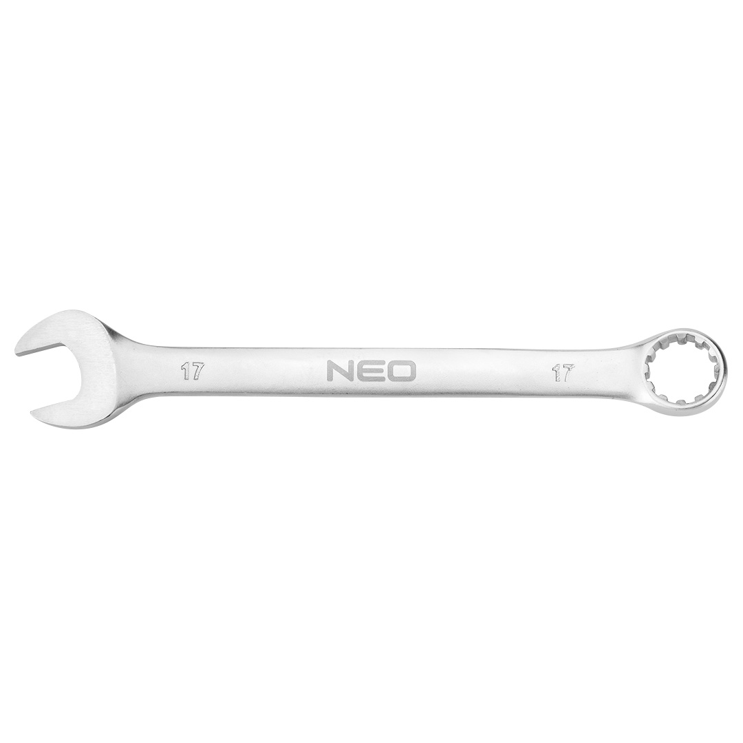 E-shop NEO TOOLS Kľúč očkoplochý 17 x 210 mm, CrV, DIN3113 09-661