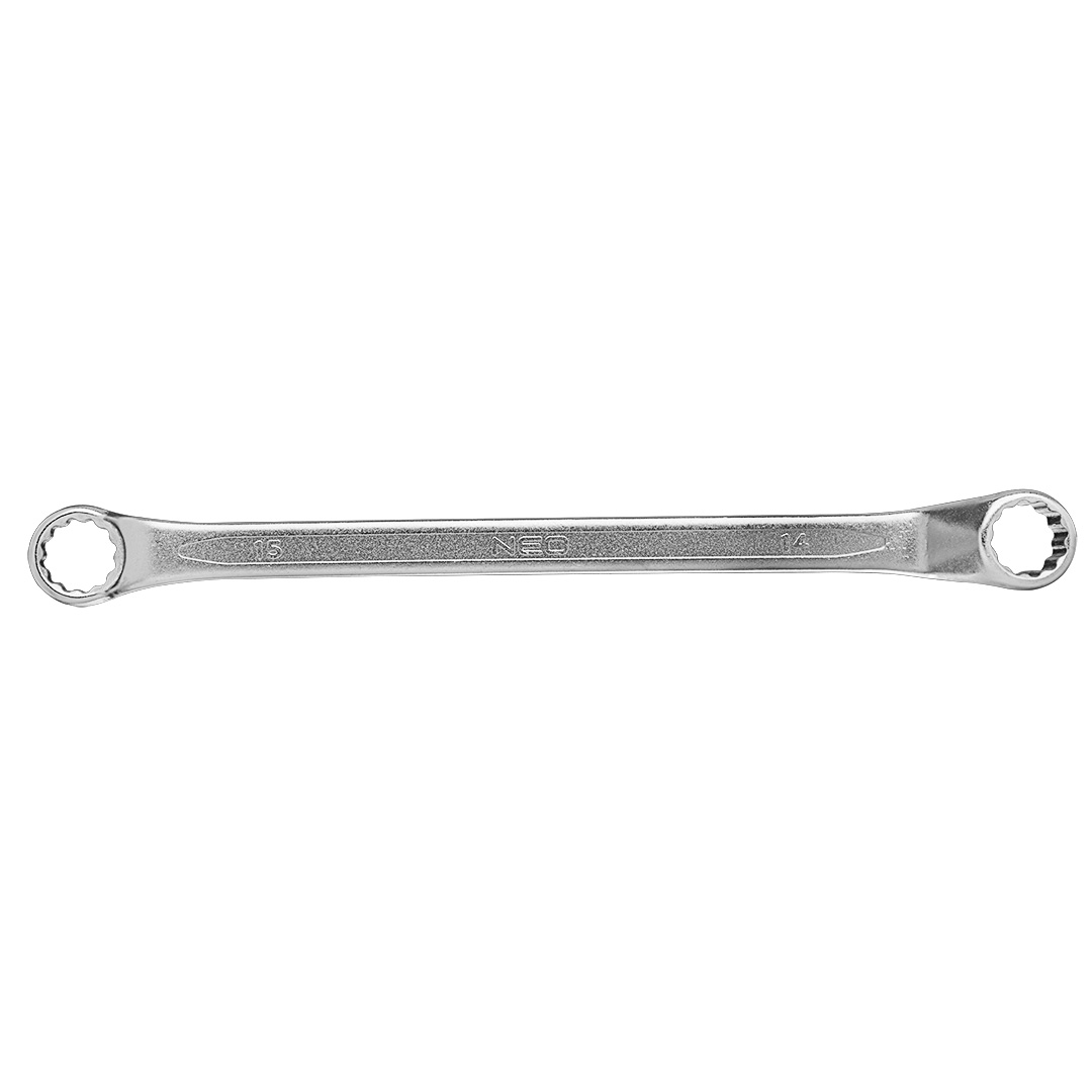 E-shop NEO TOOLS Kľúč očkový vyhnutý 14 x 15 mm 09-914