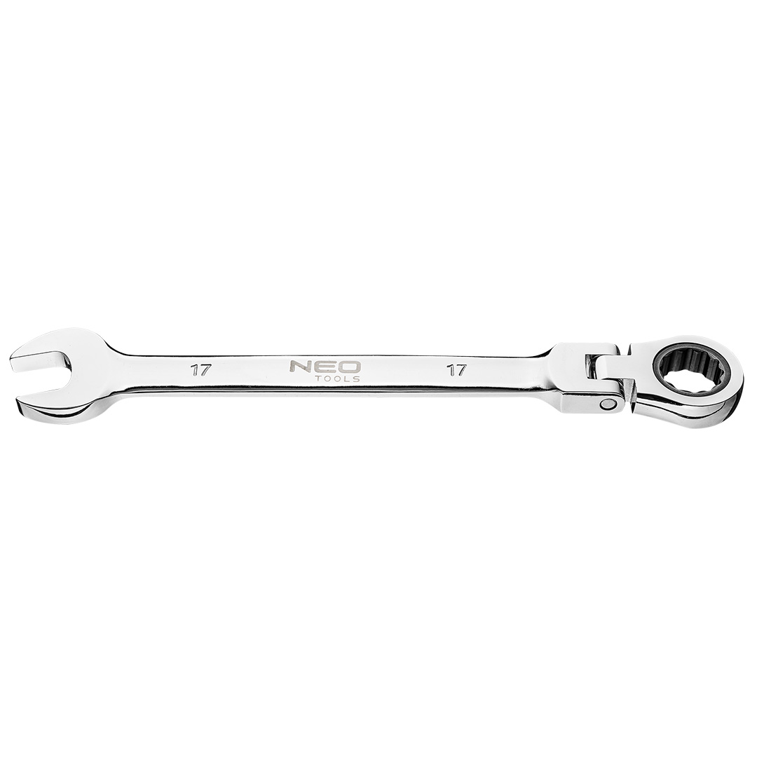 E-shop NEO TOOLS Kľúč račňový s kĺbom 17 x 230 mm 09-059