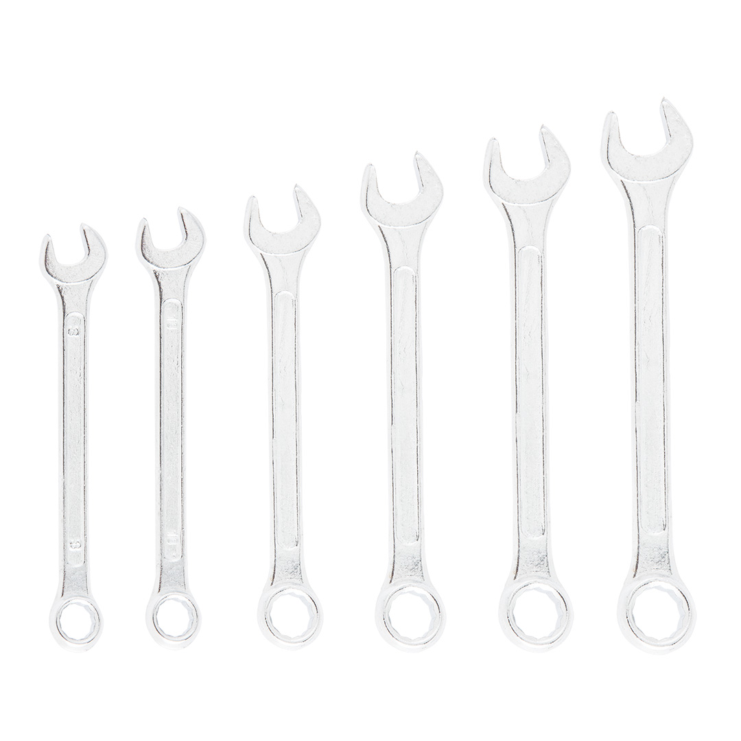 E-shop Top Tools Kľúč vidlicový sada, 6 - 17 mm, 6 ks 35D355
