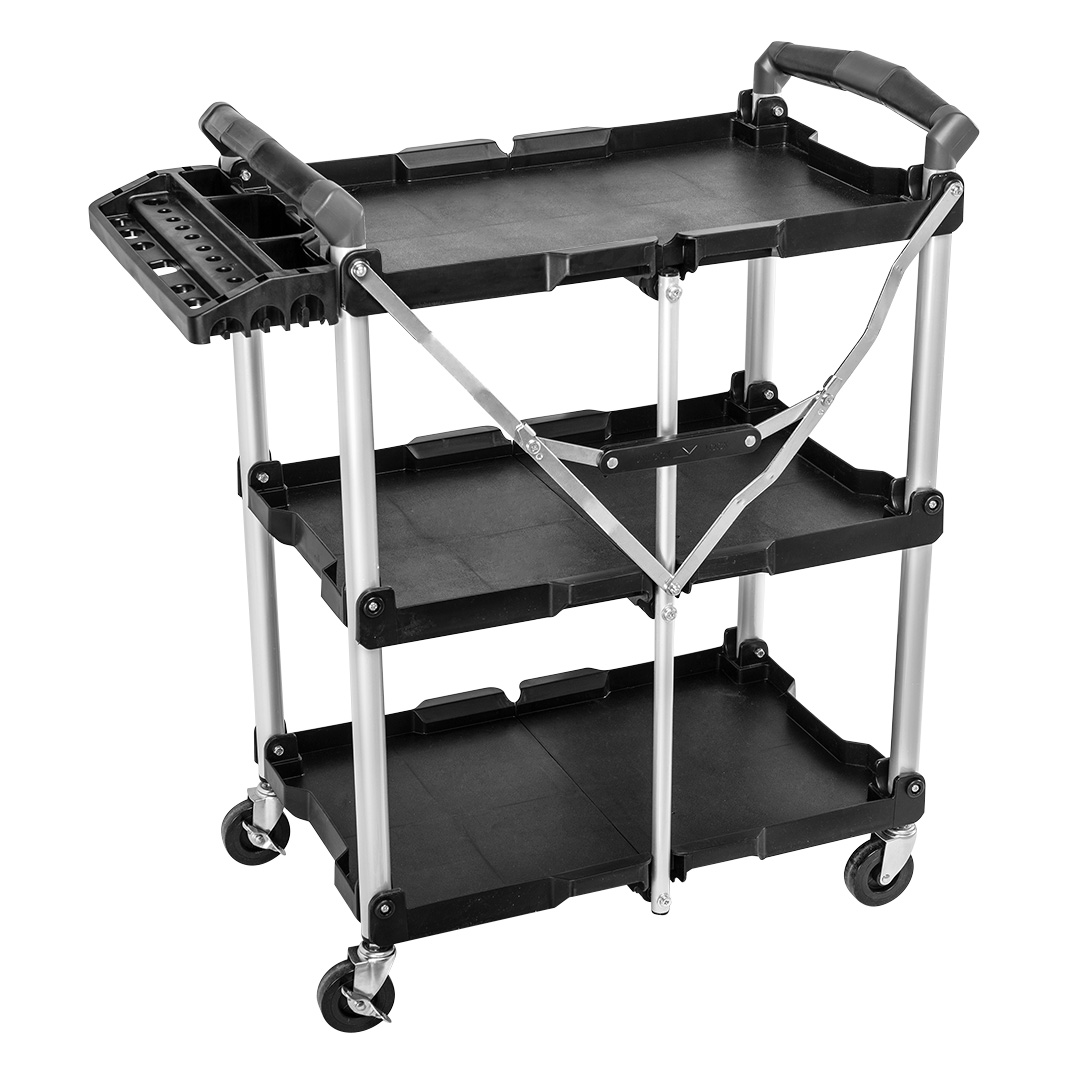 E-shop NEO TOOLS Skladací vozík 75 kg s organizérom 84-404