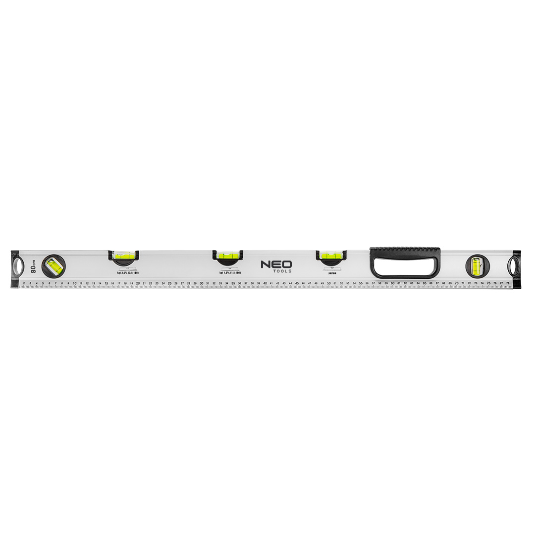 E-shop NEO TOOLS Vodováha, 80 cm, 5 libiel 71-123