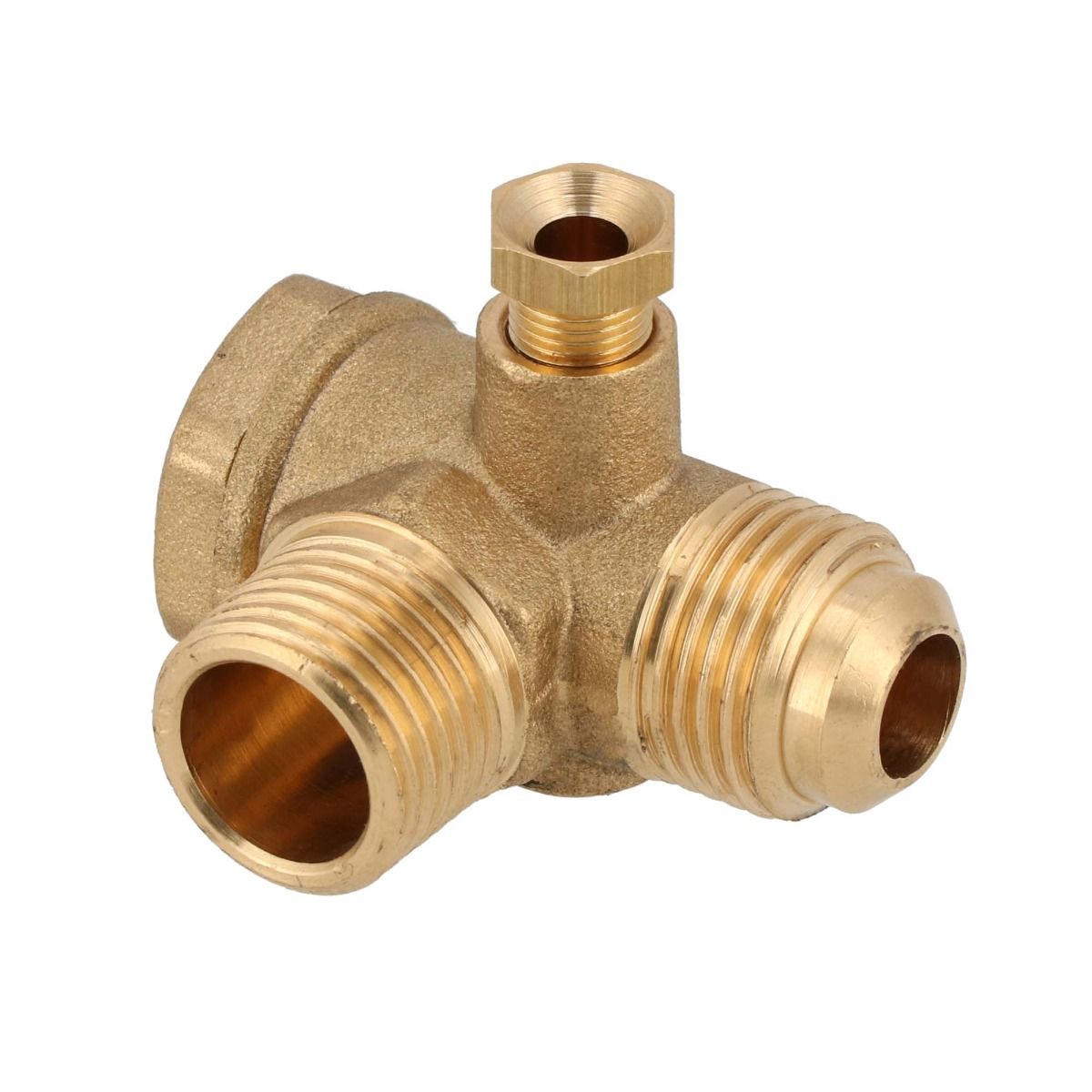 E-shop Spätný ventil pre kompresor 1/2" x 1/2" - uhlový