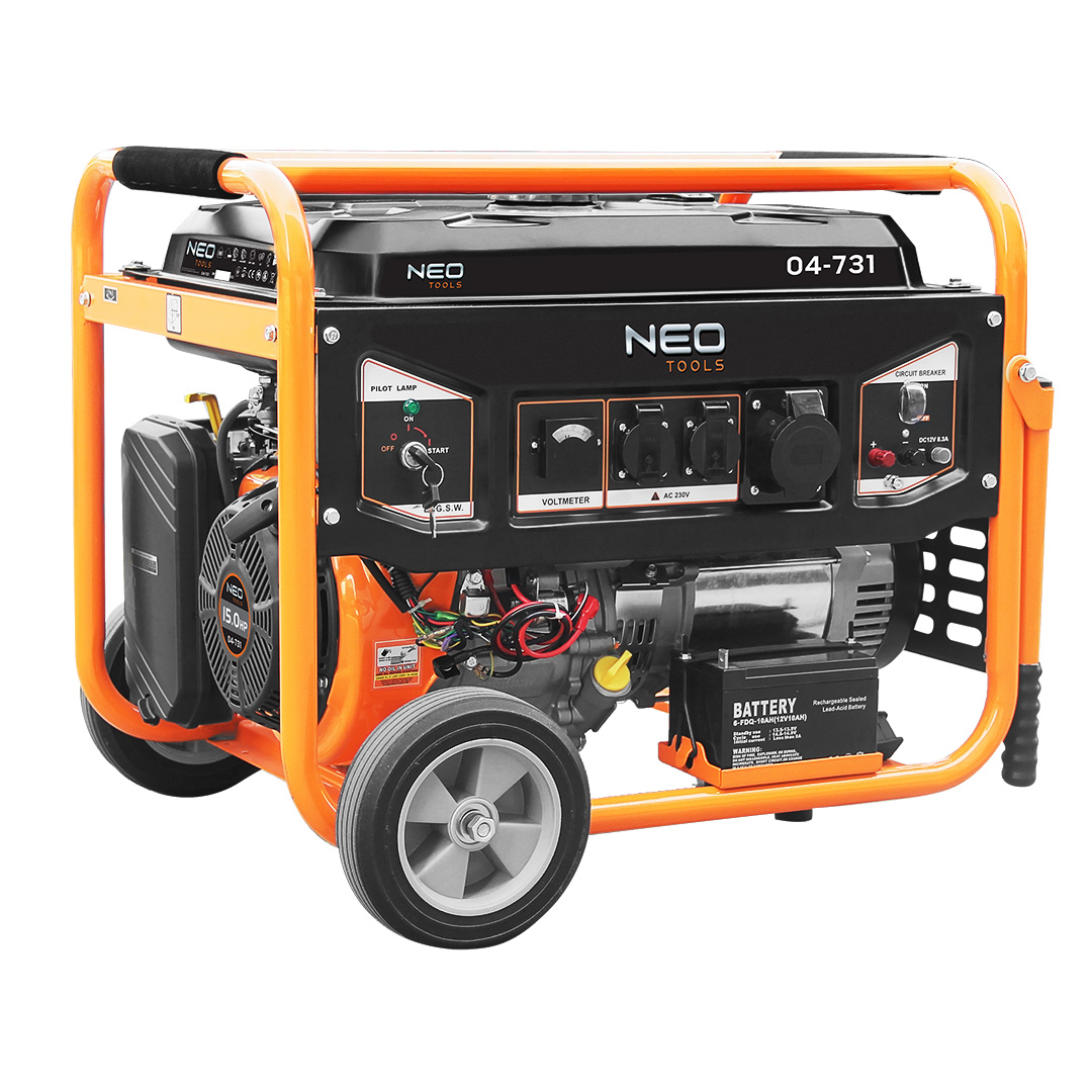 E-shop NEO TOOLS Generátorová súprava 6000W - 6500W 04-731