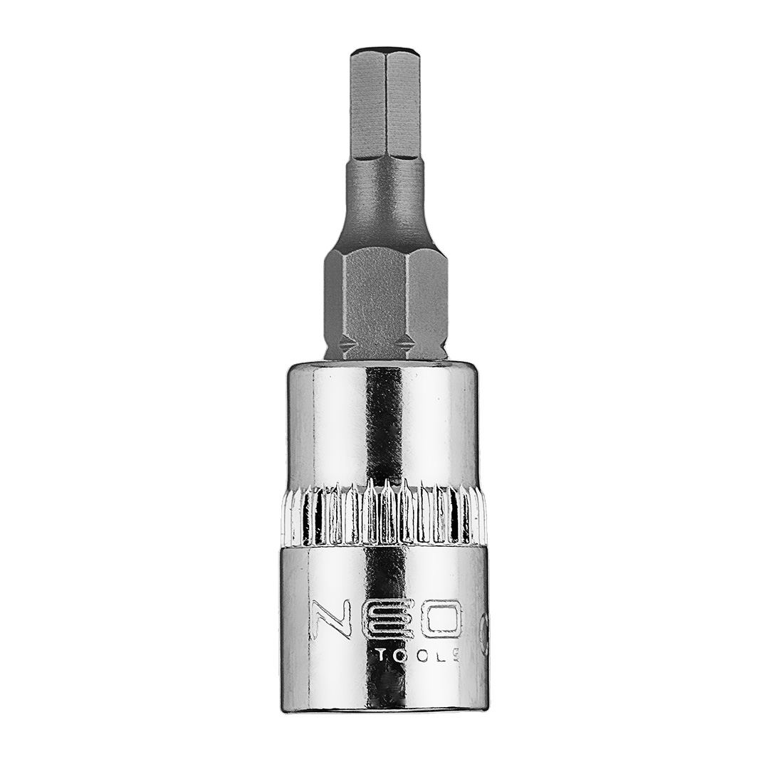 E-shop NEO TOOLS Šesťhran H4 na 1/4" zásuvke, krátky, 37 mm 10-311