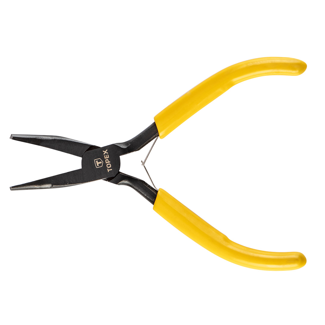 E-shop TOPEX Kliešte zakrivené predĺžené mini 125mm 32D033