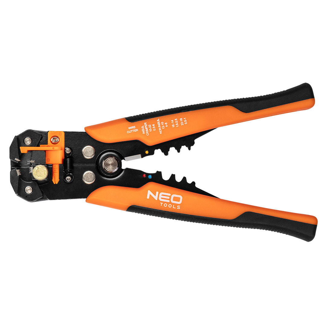 NEO TOOLS Kliešte na konektory a odizolovanie 200 mm 01-540