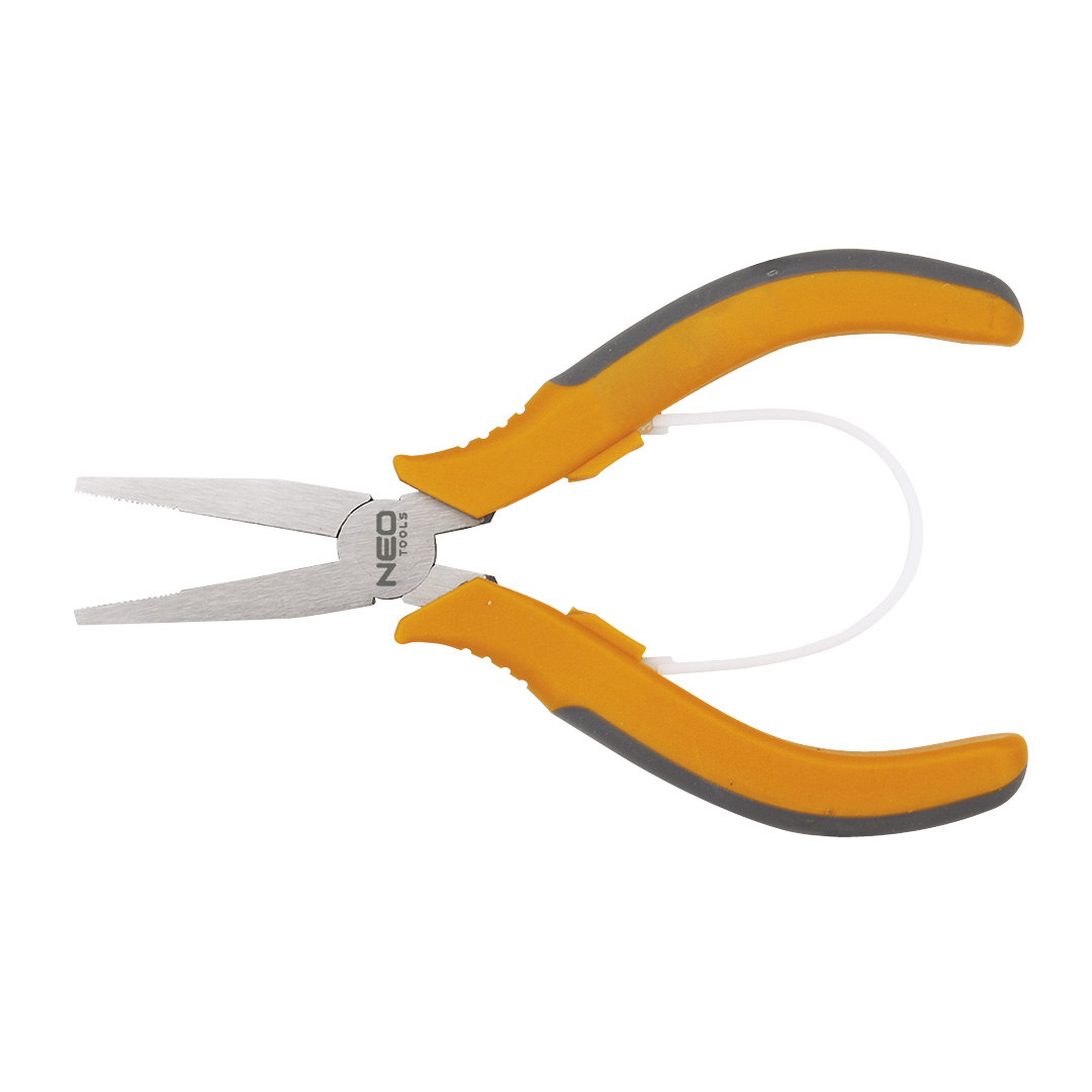 E-shop NEO TOOLS Kliešte ploche s pružinou 130 mm 01-105
